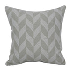 Blazing Needles Square Polyester Jacquard Throw Pillows, 17", Gannawls Khaki 2 Count