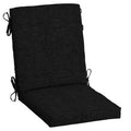 Arden Selections Outdoor Dining Chair Cushion 20 X 20, Water Repellent, Fade Resistant 20 X 20, Black Leala