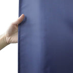 Aoohome Standard 72X72 Inch Shower Curtain Liner, Durable Polyester Solid Color Shower Curtain With Hooks, Weighted Hem, Waterpr