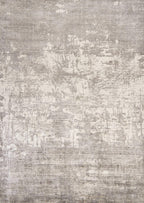 HomeRoots Decor 9' x 13' Viscose Beige Area Rug