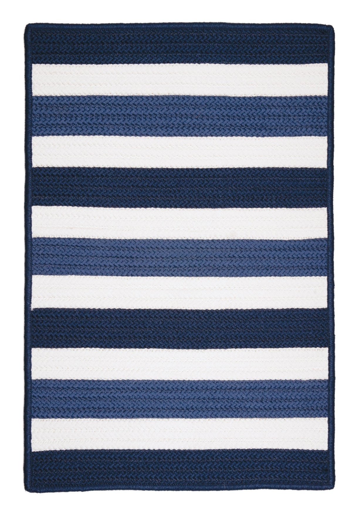 Portico Braided Area Rug, 4X6, Nautical