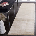 SAFAVIEH Vision Collection Runner Rug - 22 x 14, Creme, Modern Ombre Tonal Chic Design, Non-Shedding & Easy Care, Ideal for Hi