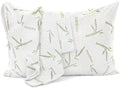 Utopia Bedding Bamboo Viscose Waterproof Pillow Protector Zippered (2 Pack) King - Bed Bug Proof Pillow Encasement 20 X 38 Inche