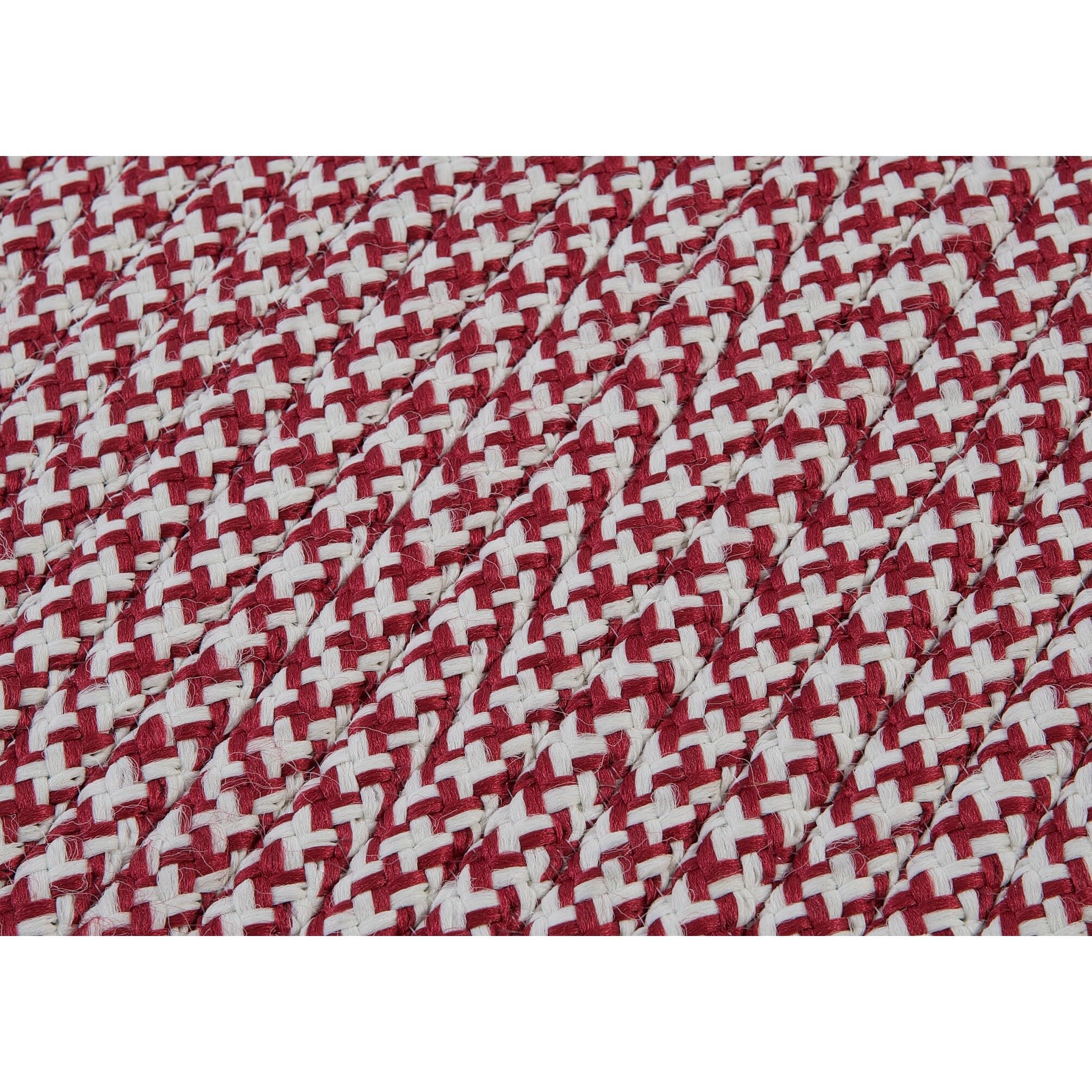Colonial Mills Houndstooth Doormats - Sangria 18&quot; X 30&quot;