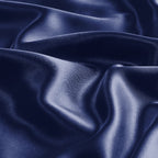 Bedelite Satin Pillowcase With Zipper, Navy Pillow Cases Queen Size Set Of 2, Super Soft And Cooling Similar To Silk Pillow Case
