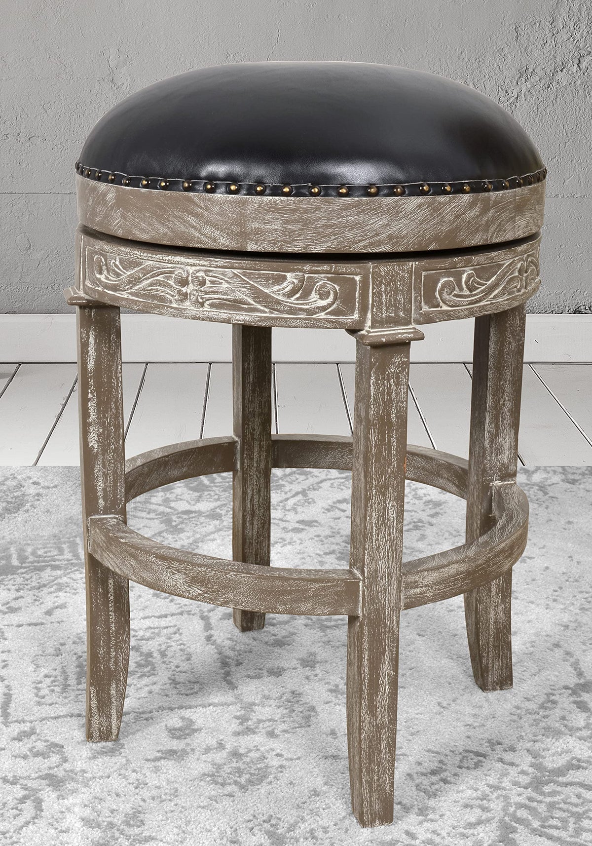 AFD Home Mystique Brown New England Stool