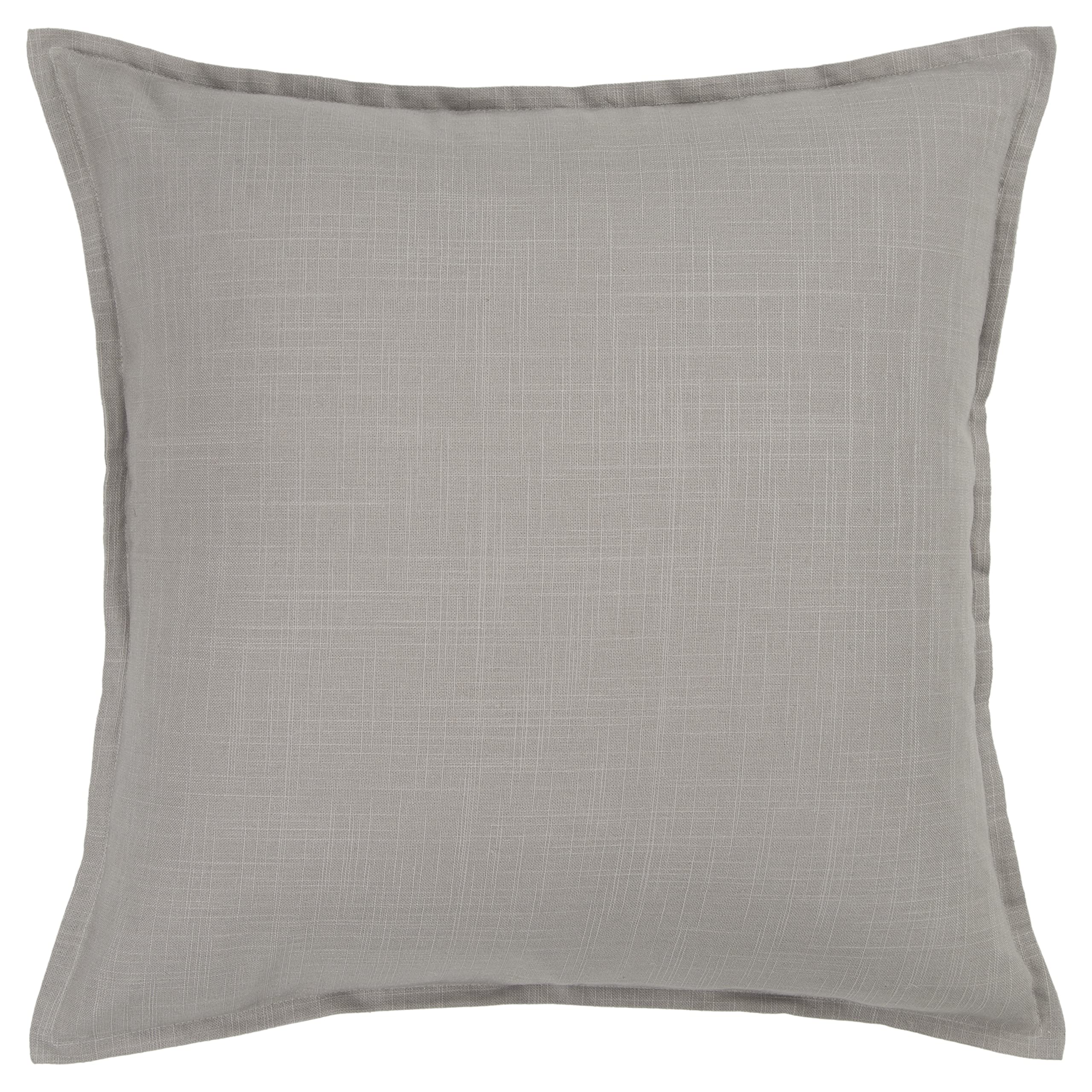 Rizzy Home | T05677 | Poly Fill Decorative Pillow | 20&quot;X20&quot; Blue/Gray/Gray Soild