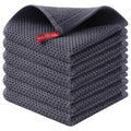 Kitinjoy 100% Cotton Kitchen Dish Cloths, 6 Pack Waffle Weave Ultra Soft Absorbent Dish Towels for Drying Dishes Quick Drying Ki