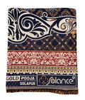 Mandhania Cotton 400 TC Solupuri Bedsheet (Double_Multicolour)