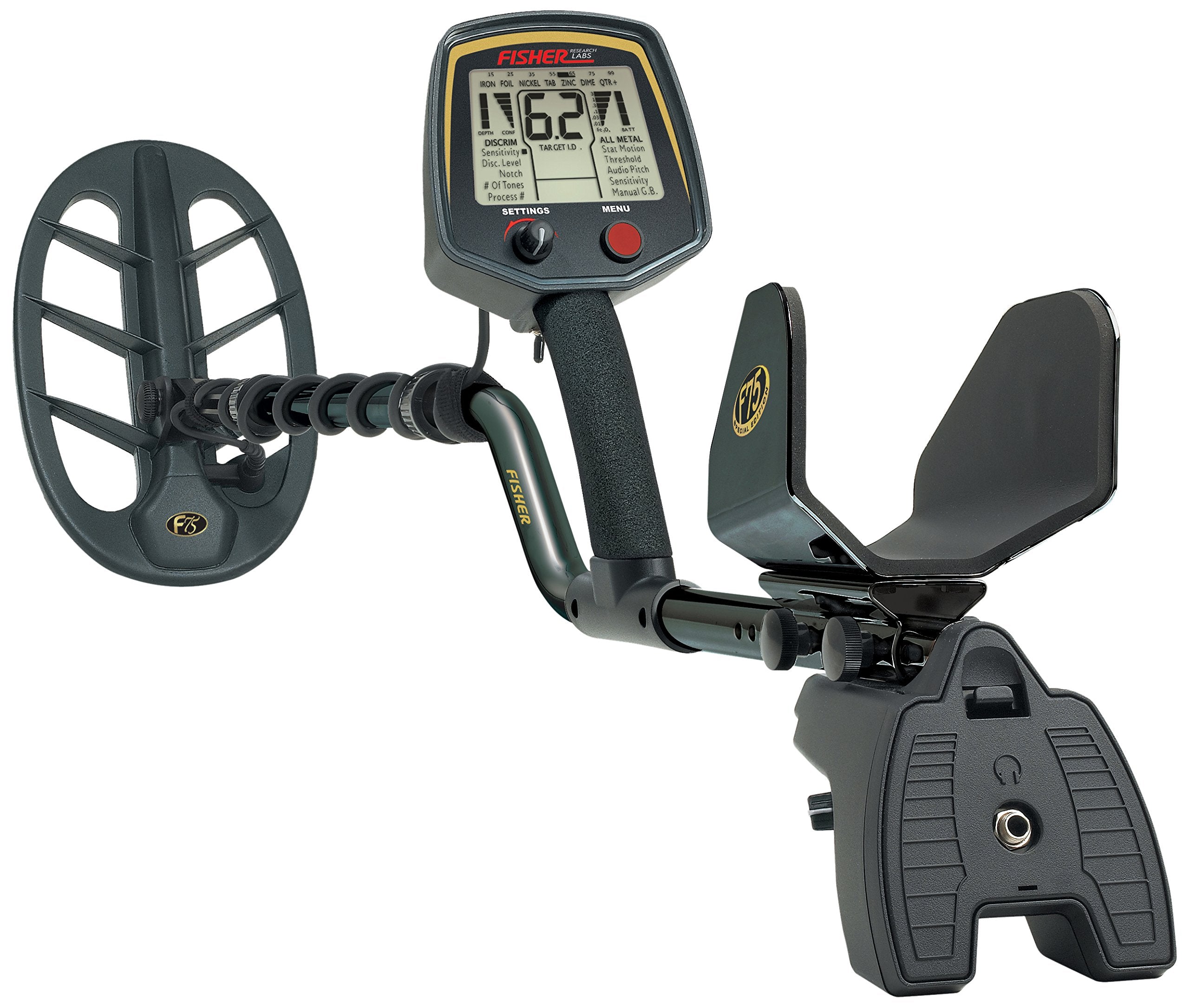 Fisher Labs F75 Special Edition Metal Detector (F75Ltd-Blk)