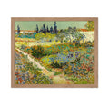 Poster Master Vintage Van Gogh Poster - Retro Impressionism Print - Gift for Artist, Painter - Garden at Arles, Country Landscap