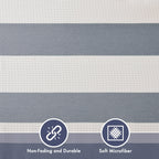 Madison Park Spa Waffle Shower Curtain Pieced Fabric With 3M Scotchgard Moisture Management, Premium Spa Quality Modern Shower Curtains For Bathroom, Standard 72X72, Indigo Blue
