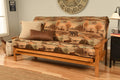 Kodiak Furniture Monterey Futon Set With Butternut Finish, Full, Canadian