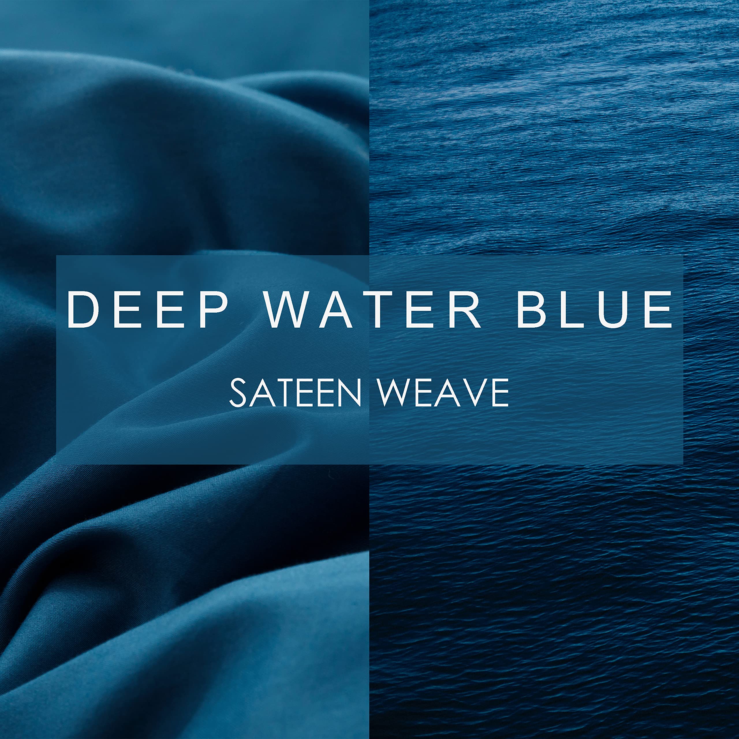 Heimenaogo Egyptian Cotton Duvet Cover King Size Sateen Weave, Silky Soft And Breathable Bedding Set With Zipper Closure, Long S