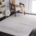 Safavieh Vision Collection X-Large Area Rug - 11 x 15, Ivory Grey & -, Modern Ombre Tonal Chic Design, Non-Shedding & Easy Car