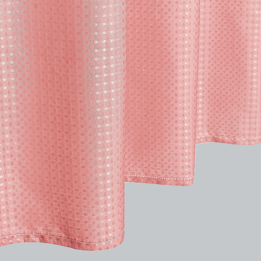 Mrs.Naturall Pink Blush Shower Curtains For Bathroom Cute Teen Girls Kids Shower Curtain Sets White And Pink Boho Ombre Rose Gol