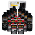 Custom Coat Black 2 Gallon Urethane Roll-On, Brush-On Or Spray-On Truck Bed Liner Kit With Roller And Brush Applicator Kit - 3 T