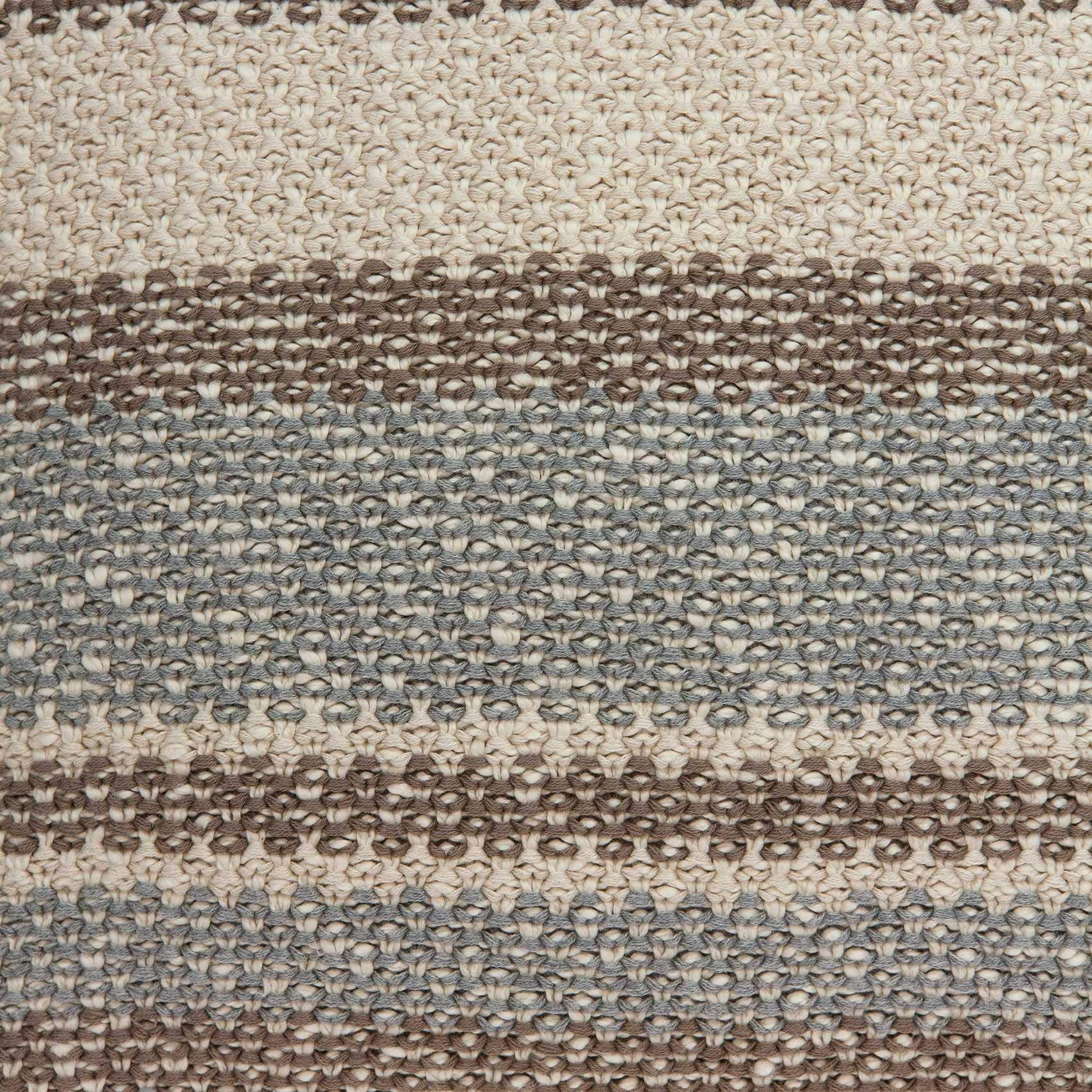 HomeRoots 20' x 7' x 20' CharmingTransitional Tan Cotton Pillow Cover with Poly Insert