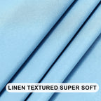 Dwcn Sky Blue Valance Curtains, Kitchen Valance Solid Short Topper, Room Darkening Bathroom Valance, 1 Panel, 60 X 18 Inch