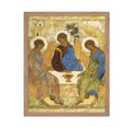 Poster Master Vintage Illustration Poster - Retro Byzantine Print - Gift for Religious, Friend - Holy Trinity, Orthodox, Catholi