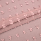 Koufall Dusty Pink Nursery Curtains For Baby Girls Bedroom Decor Boho Pom Pom Sheer Curtain For Kids Room 63 Inch Length 2 Panels