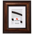 Craig Frames Potomac, 20 x 24 Inch American Walnut Brown Picture Frame Matted to Display a 16 x 20 Inch Photo