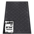 Front Door Mat Indoor Outdoor Entrance, 30 x 48 All-Season Heavy Duty Waterproof Doormat, Non-Slip Absorbent Entryway Mat, Easy 
