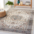 SAFAVIEH Lyndhurst Collection Accent Rug - 4 x 6, Cream & Beige, Traditional Oriental Design, Non-Shedding & Easy Care, Ideal 