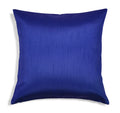 Aiking Home Solid Faux Silk Euro Sham/Pillow Cover, Zipper Closure, 26 By 26 Inches, Royal
