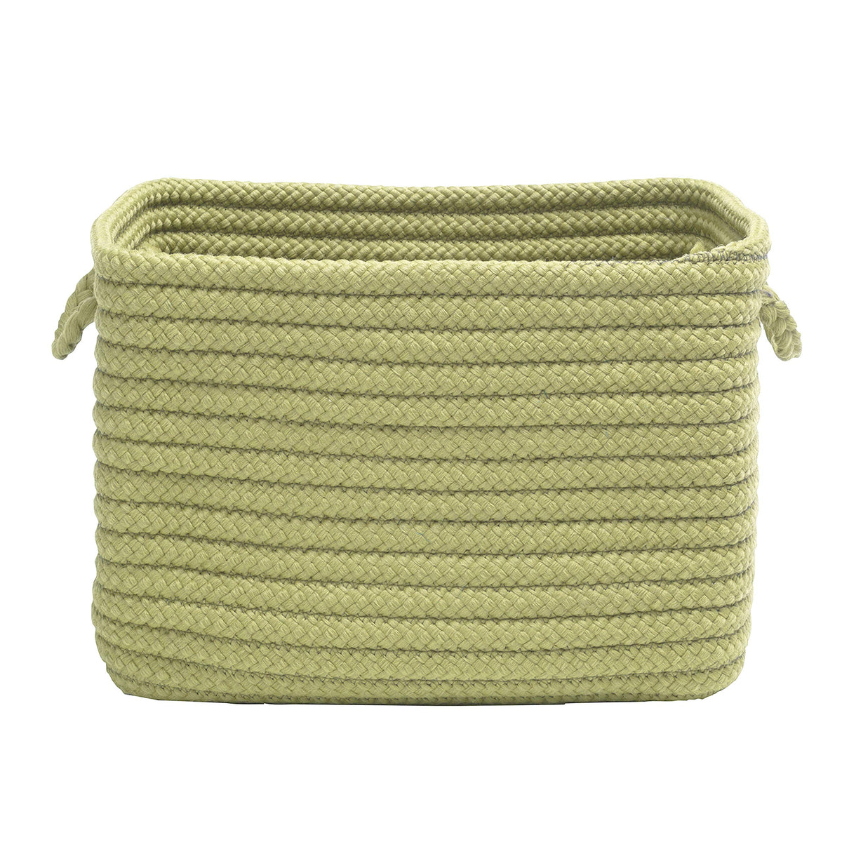 Colonial Mills Modern Farmhouse Home Basket, 12&quot;X8&quot;X10&quot;, Pistachio