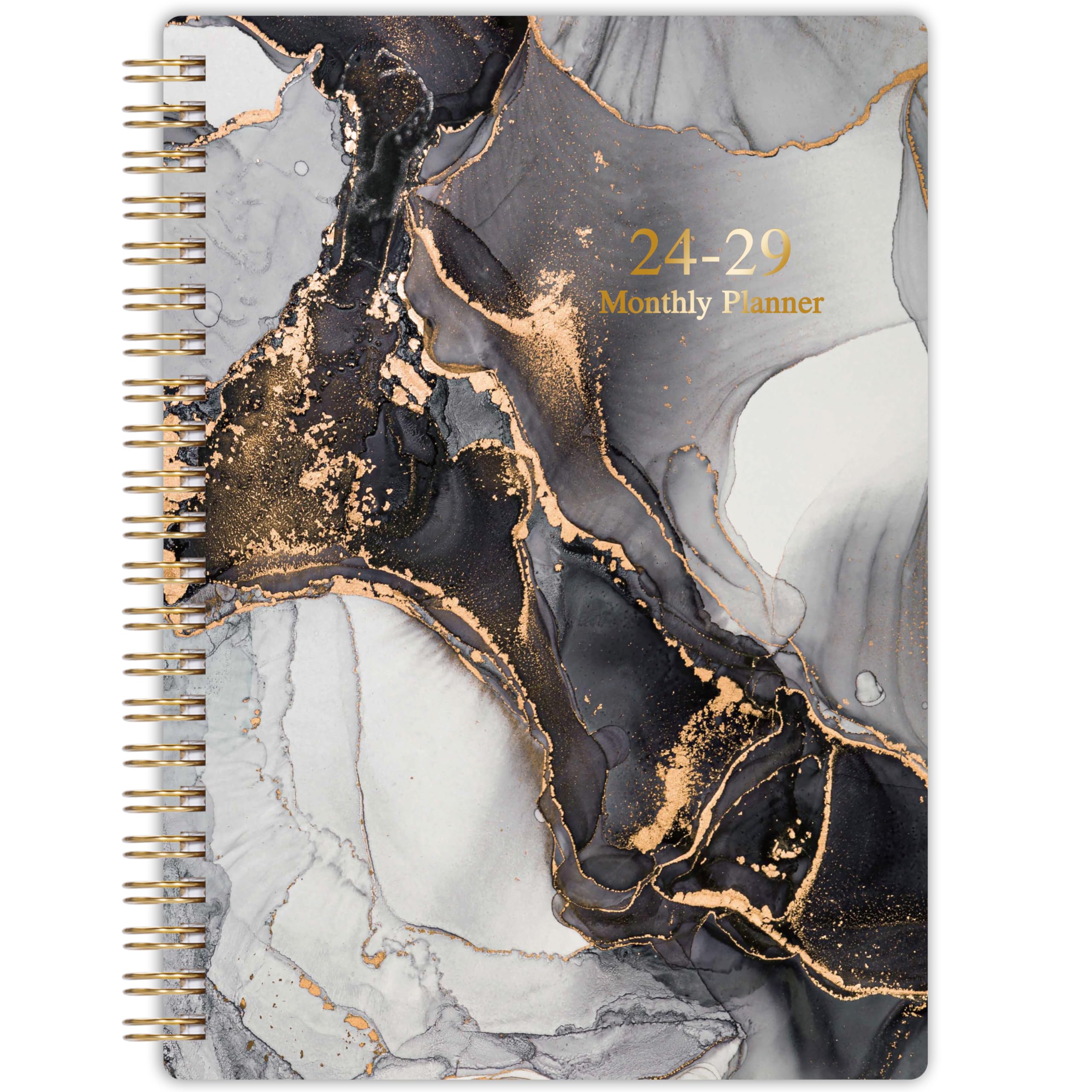 Artfan 2024-2029 Monthly Planner Spiral Bound - 5 Year Monthly Planner/Calendar 2024-2029, Jul.2024 - Jun.2029, 8.5' X 6.4', 6