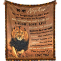 Nephew Blanket, Nephew Gifts From Auntie, Gifts For Nephew, Valentine'S Day Gifts For Nephew 50'  60'