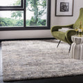 SAFAVIEH Berber Shag Collection Accent Rug - 2' x 4', Grey Blue & Cream, Non-Shedding & Easy Care, 1.2-inch Thick Ideal for High