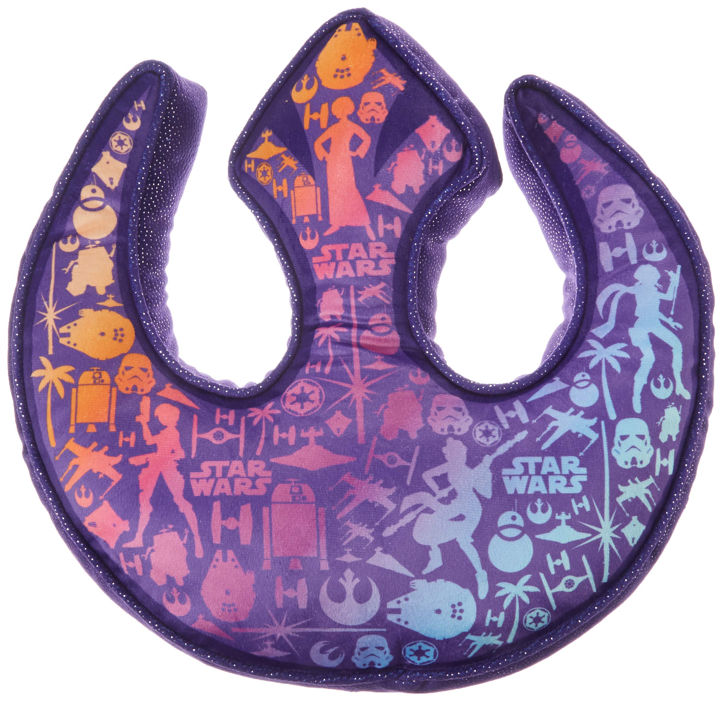 Jay Franco Star Wars Forces Of Destiny Decorative Pillow, 1 Count (Pack Of 1), Purple