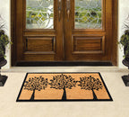 A1 Home Collections Entrance Door Mats, 24    X 48   , Durable Large Doormat, Non-Slip Welcome Doormat, Rubber Backed Thin-Profi