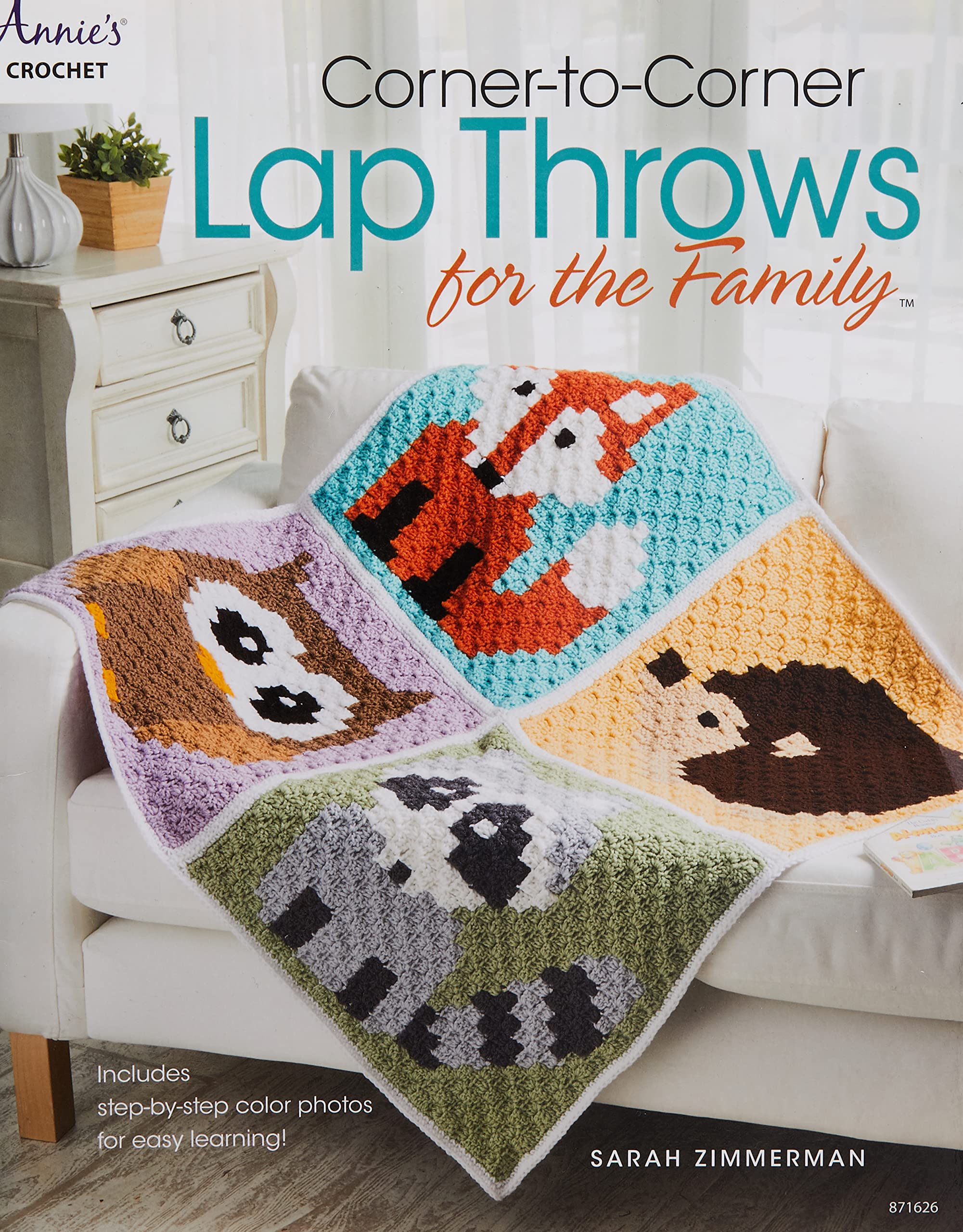 Annies Corner Lap Throws For Family Bk