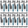 Zebra F-Series Ballpoint Stainless Steel Pen Refill, Fine Point, 0.7Mm, Black Ink, 2-Count (12 Pack)