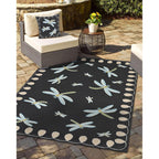 Liora Manne Frontporch Dragonfly Indoor/Outdoor Rug, 2'6 X 4