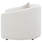 Coaster Home Furnishings Rainn Upholstered Tight Back Chair Latte