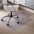 Es Robbins Chair Mat For Low Pile Carpet- Rectangle With Lip, Vinyl 36' X 48', Clear (128053)