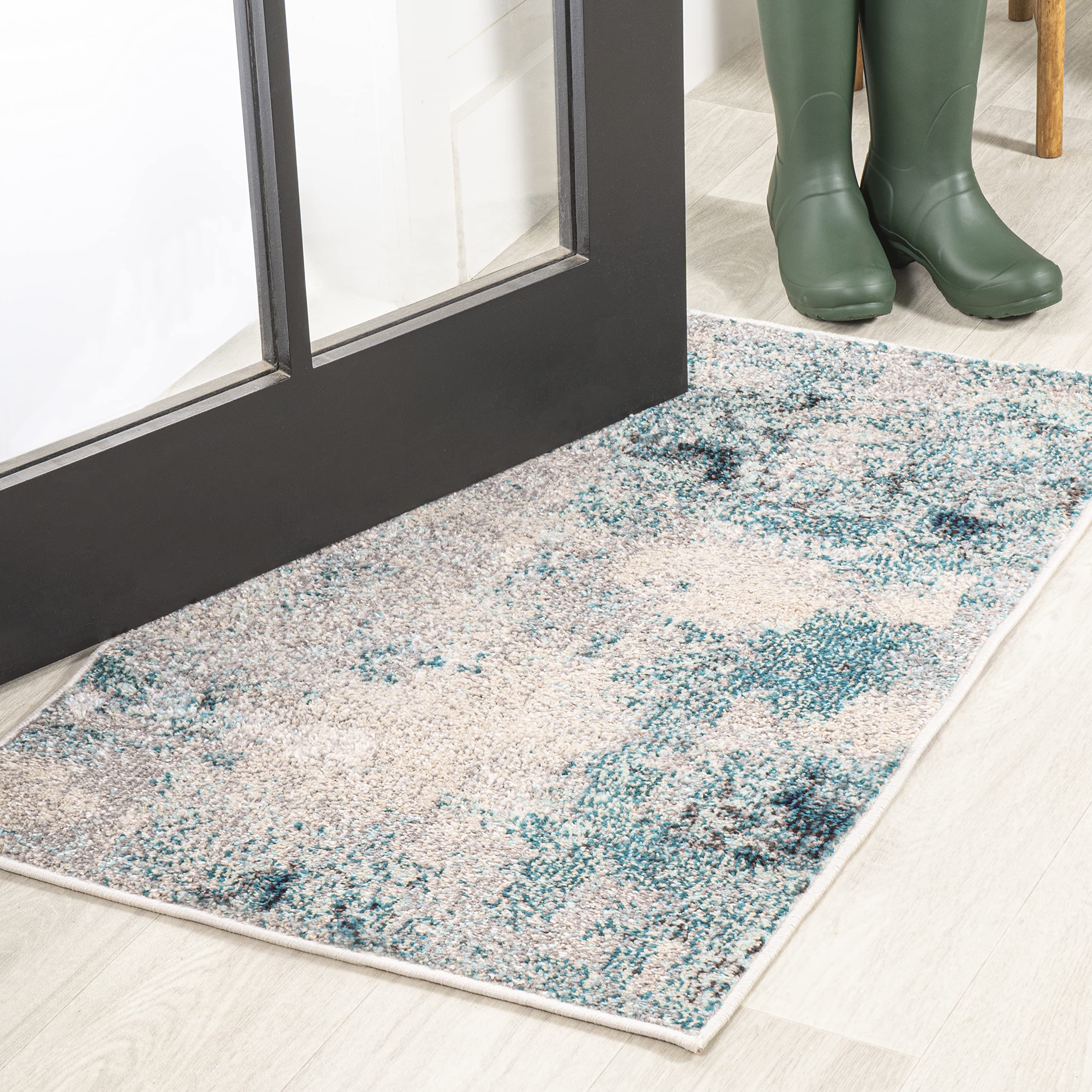 JONATHAN Y CTP104A-23 Contemporary POP Vintage Modern Abstract Indoor Area Rug,High Traffic,Bedroom,Kitchen,Living Room,Non Shed