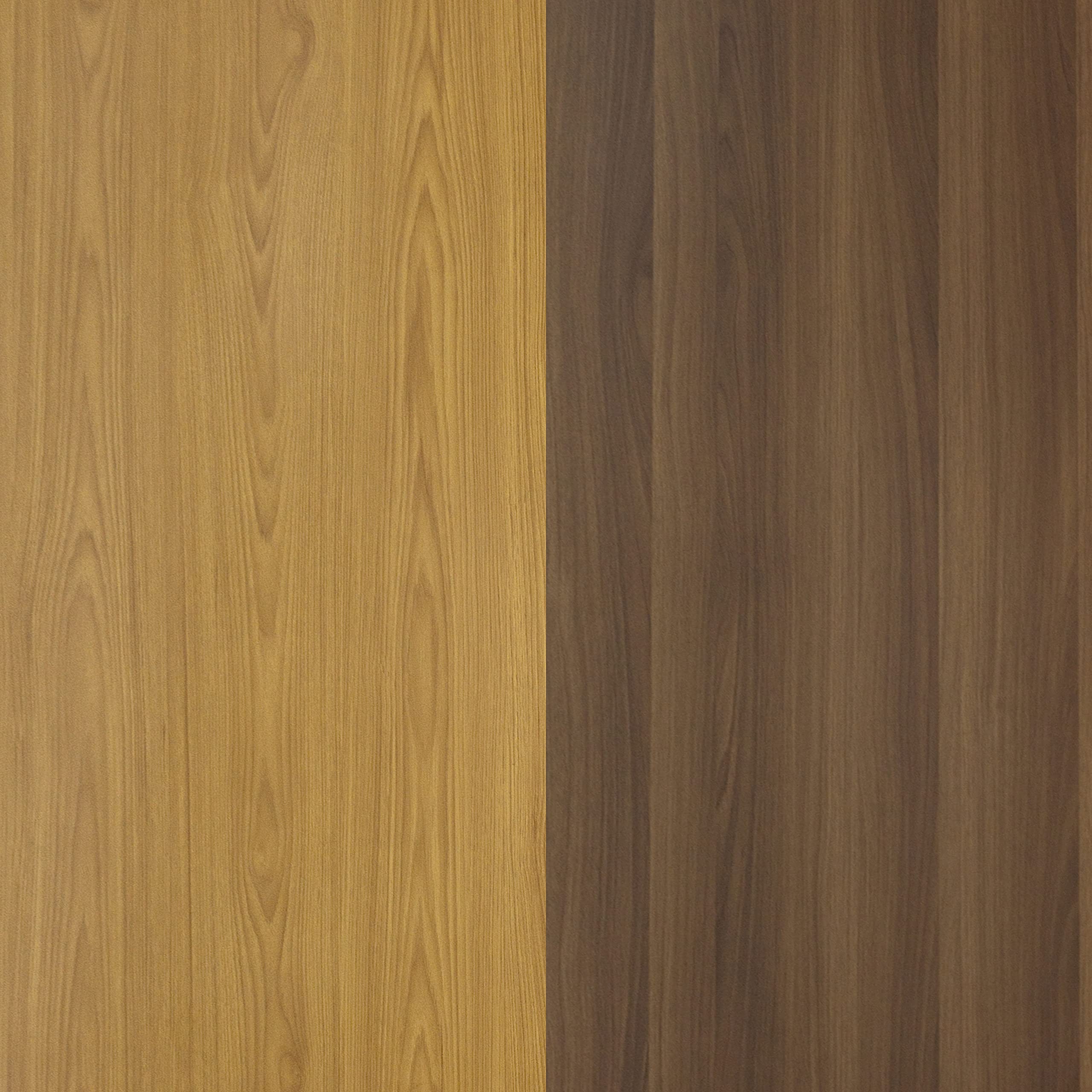 Flash Furniture Glenbrook 30'' Square Table Top with Natural or Walnut Reversible Laminate Top