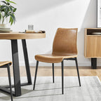 Npd Furniture And More Jayden Pu Side, Vintage Cedar-(Set Of 2) Dining Chair