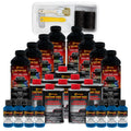 Custom Coat Safety Blue 2 Gallon Urethane Roll-On, Brush-On Or Spray-On Truck Bed Liner Kit With Roller And Brush Applicator Kit