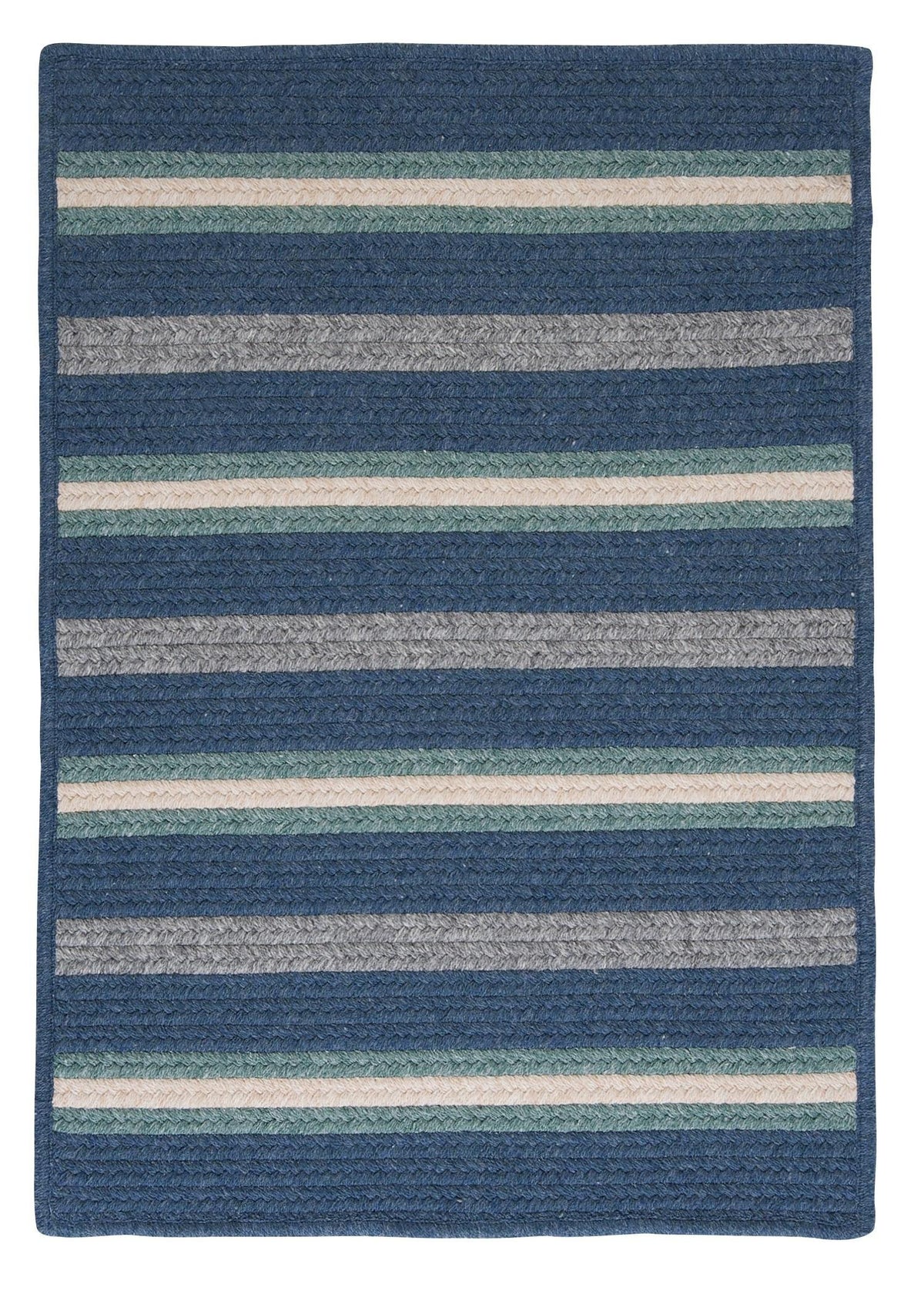 Colonial Mills Salisbury Rug, 4 By 6-Feet, Denim