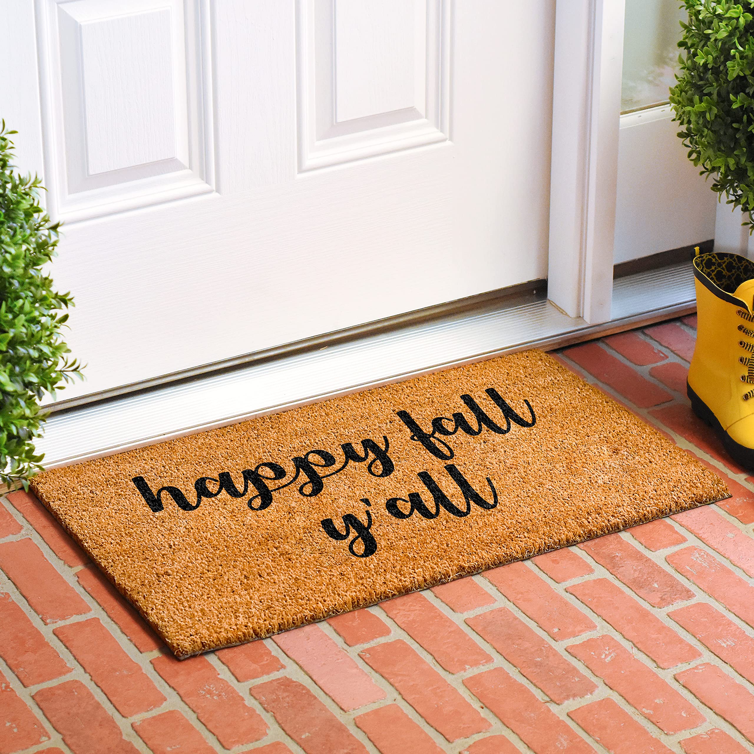 Calloway Mills Hapy Fall Yall Doormat, 24' X 48'