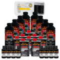 Custom Coat Black Metallic 2 Gallon Urethane Roll-On, Brush-On Or Spray-On Truck Bed Liner Kit With Roller And Brush Applicator