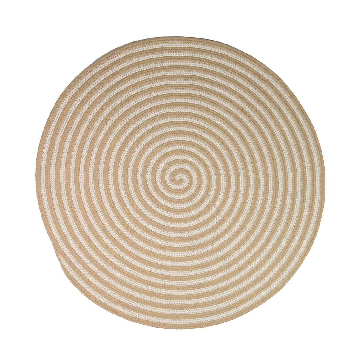 Colonial Mills Tiki Spiral Doormats - Sandstorm 65” X 65”