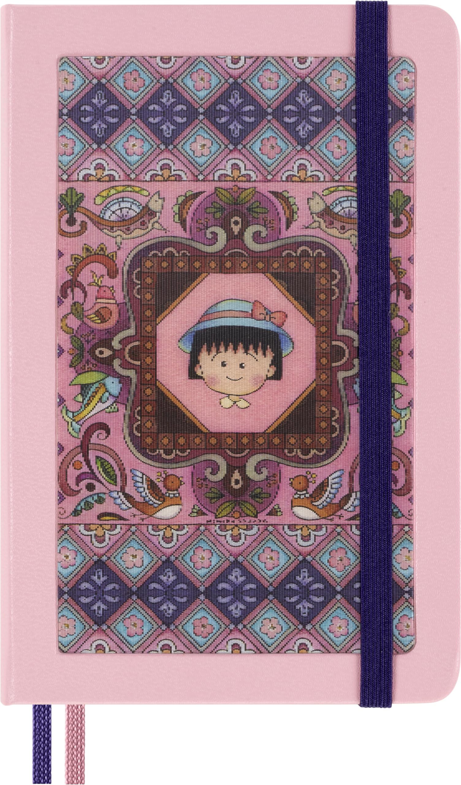 Moleskine Limited Edition Sakura Notebook With Lenticular Optical-Effect Cover By Momoko Sakura, Hard Cover, Ruled, Pocket (3.5'