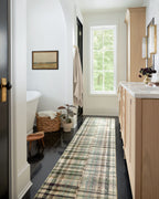 Loloi Chris Loves Julia X Humphrey Collection, Forest & Multi 2' X 3'-6'' Rectangle Area Rug - Plaid Accent Rugs For Living Room